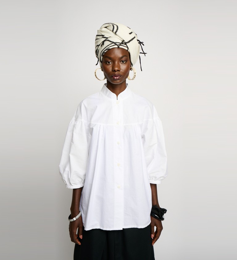 Asani rising sun cotton shirt