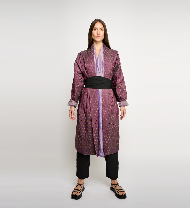 Eclipse kimono coat