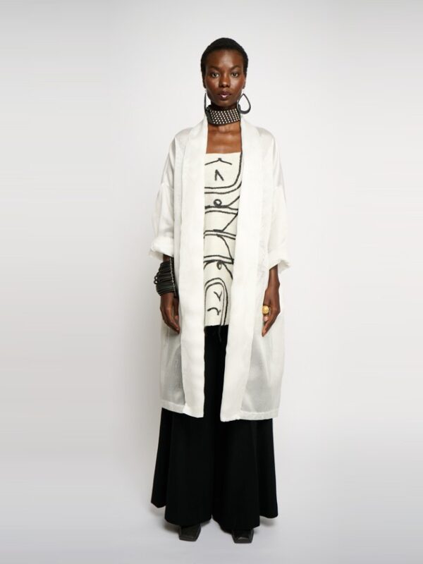 Horizon Drape Kimono Coat