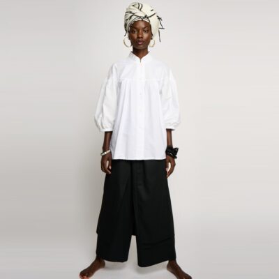 Sada Cotton Pants Black