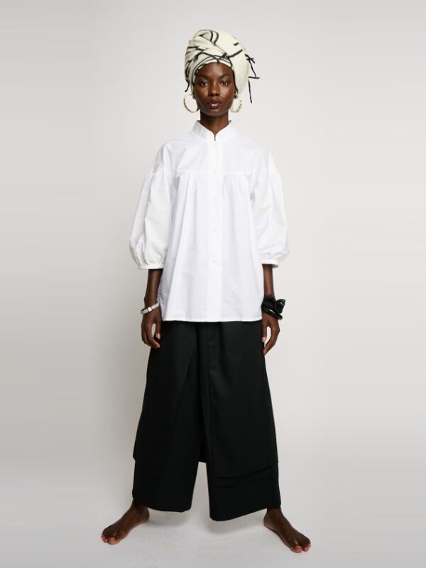 Sada Cotton Pants Black